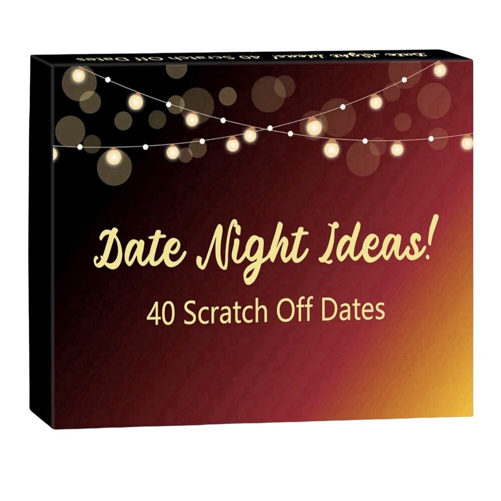 Date Night Mystery Scratch off Date Ideas fun game